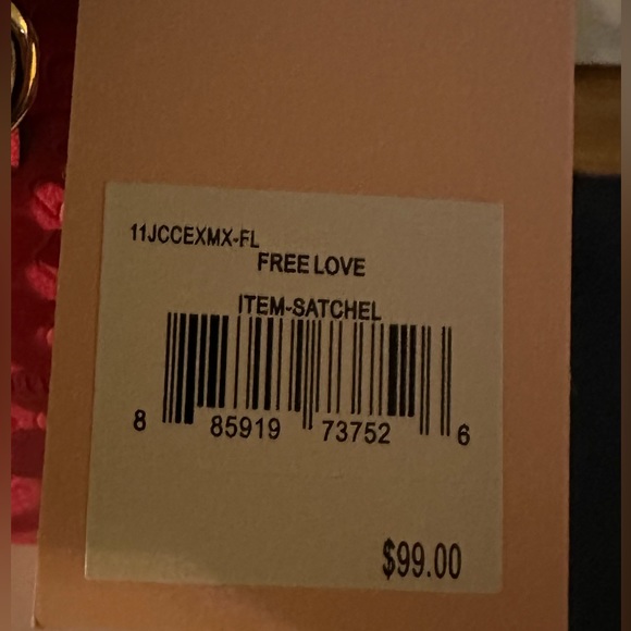 SOLD Juicy Couture Free Love Satchel - Picture 5 of 5